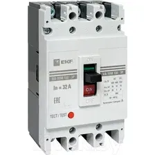 Выключатель автоматический EKF PROxima ВА-99М 100/32А 3P 35кА / mccb99-100-32m