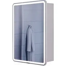 Шкаф с зеркалом для ванной Пекам Marta 50x80 / MartaBox-50x80 (с сенсором на прикосновение)