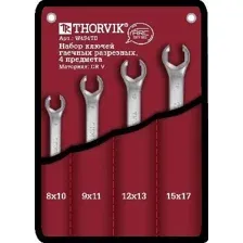 Набор ключей Thorvik W4S4TB (4 предмета)