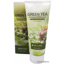  3W Clinic Пилинг для лица Green Tea Moisture Peeling Gel 180 мл