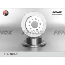 Тормозной диск FENOX TB218029 полный , задняя ось