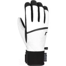 Перчатки лыжные Reusch Mara R-TEX XT / 6231209-1031 (р-р 8, White/Pied De Poule)