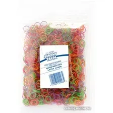 Набор резинок для папильоток Show Tech Latex Bands Medium 65STE062 (1000 шт, ассорти)