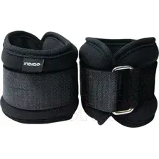 Комплект утяжелителей Indigo Sport Кросс 2x1.0кг / SM-435 (черный)