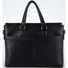 Мужская сумка Poshete 250-8332-3-BLK (черный)