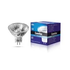 CAMELION 3060 Лампа галогенная MR-16 50W 12V GU5.3 (с защ. стеклом) /от 3шт