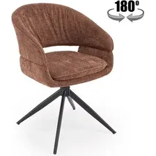 Стул с подлокотниками Halmar K602 (коричневый/черный)
