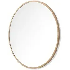 Зеркало EMZE Color Round D90 COLOR.90.90.KRD (красное дерево)