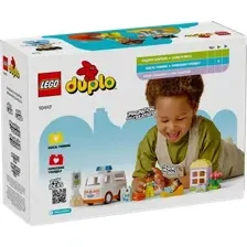 Конструктор LEGO Duplo Скорая помощь и водитель 10447
