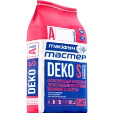 Кварцевый песок Тайфун Deko S А1 (5.4 кг, черный)