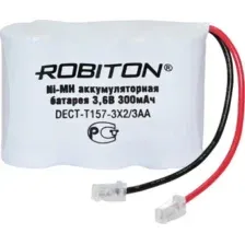 Аккумулятор Robiton DECT-T157-3X2/3AA 300 mAh 1 шт.