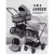 Универсальная коляска MOWbaby Amber MB068 (3 в 1, серый)