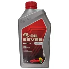 Моторное масло S-Oil Seven Red №7 SN 5W40 / E107652 (1л)