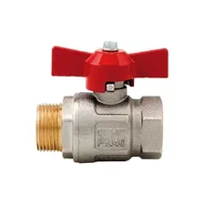 Шаровой кран Itap Ideal 3/4" DN20 0930034 НР-ВР (бабочка)