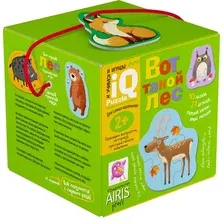 Развивающая игра Айрис-пресс Для самых маленьких 2+. Вот такой лес / 9785811284122