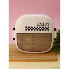 Ланч-бокс "Enjoy" (1,6 л; white)
