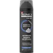 Гель для бритья Deonica For Men Активная защита (200мл)