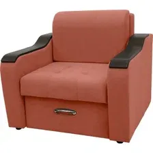 Кресло Сириус Лидер-3 ППУ 105x110 (Eva 17 велюр терракотовый)