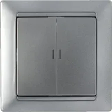 Выключатель Bylectrica С5 10-815 (серебро)