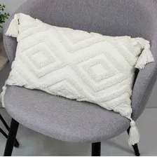 Наволочка декоративная MATEX Tufted / ALEX-008 (бежевый нейтральный)