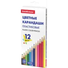 Набор цветных карандашей Erich Krause Basic / 53361 (12цв)