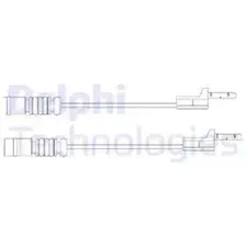 Датчик тормозных колодок DELPHI LZ0115
