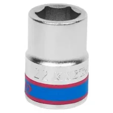 Головка торцевая стандартная шестигранная 3/4', 22 мм KING TONY 633522M