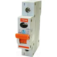 Выключатель нагрузки TDM Electric SQ0211-0003 (мини-рубильник)