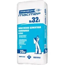 Шпатлевка Тайфун МАСТЕР №32Е 25 кг (белый)