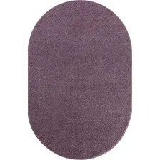 Ковер для жилой комнаты Merinos Lana T600-OVAL-PURPLE (1.5x3)