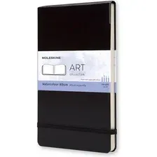 Блокнот Moleskine Art Watercolor ARTMM804 (черный)