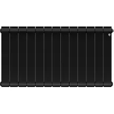 Биметаллический радиатор Royal Thermo Infinity 500 Noir Sable (13 секций)