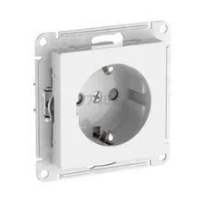 Розетка Systeme (Schneider) Electric AtlasDesign ATN000145S (белый)
