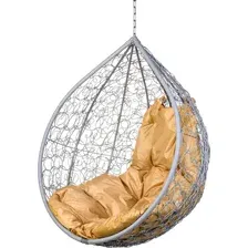 Подвесное кресло BiGarden Tropica BS без стойки (серый/бежевый)