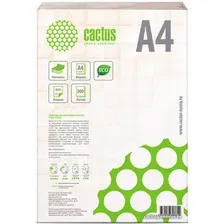 Офисная бумага CACTUS A4 80г/м2 500 л ECO CS-OPE-A480500 (слоновая кость)