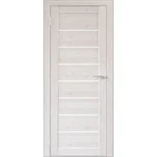 Межкомнатная дверь Юни Бона 01 90x200 (лиственица сибиу/стекло белое)