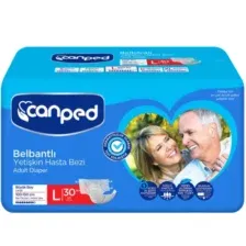 Подгузники для взрослых Canped L, 100-150 см, 30 шт