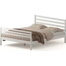 Кровать Домаклево Лето 140x190+В2+Н2 (белый)