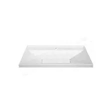 Умывальник Belux Фаворит 750 белый матовый Solid Surface (75x45 / белый матовый Solid Surface)