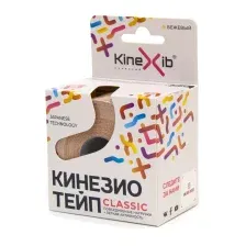 Кинезио тейп Kinexib Classic 5мx5см (бежевый)