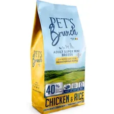 Корм для собак Pet's Brunch Adult Super Mini Breeds, курица, 1 кг