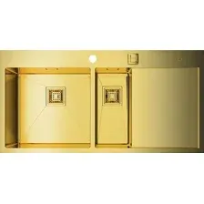 Кухонная мойка Omoikiri Akisame 100-2-LG-L [4993089]