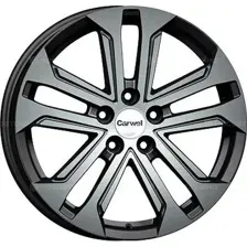 Литые диски Carwel Витус 244 18x7" 5x114.3мм DIA 60.1мм ET 45мм BK
