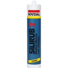 Герметик Soudal Silirub 2 600 мл (белый)