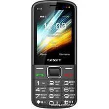 Кнопочный телефон TeXet TM-B414 (черный)