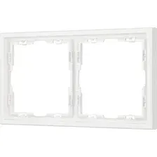 Рамка Arlight FRM-NOBE-SFPL-2-WH 054215