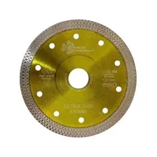 Круг алмазный 125х22 мм по керамике сплошной TRIO-DIAMOND Ultra Thin X-Turbo