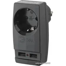 Разветвитель ЭРА SP-1e-USB-B Б0026333