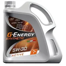 Масло моторное синтетическое - G-Energy Synthetic Active 5W30, 5л
