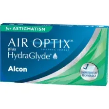 Контактная линза Air Optix For Astigmatism plus Hydraglyde Sph-2.00 cyl-0.75 ax090 R8.7